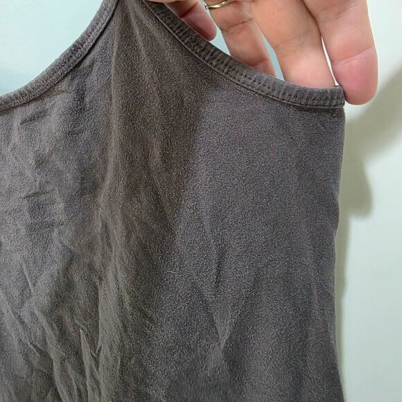Torrid Grey Adjustable Strap Tank Top Size 1 - Picture 4 of 8